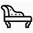 Chaise Lounge Sofa icon
